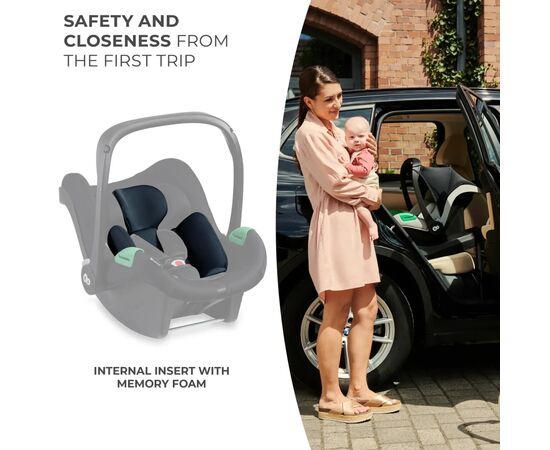 Автокресло Kinderkraft Mink Pro i-Size переноска Black (KCMINKPRBLK0000) (5902533923236), изображение 10