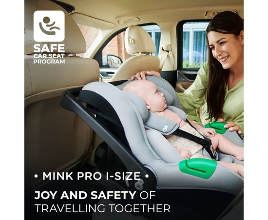 Автокресло Kinderkraft Mink Pro i-Size переноска Black (KCMINKPRBLK0000) (5902533923236), изображение 8