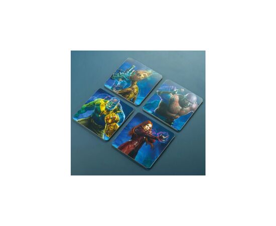 Подставка под горячее Paladone Marvel Avengers Infinity War Lenticular Coasters Набір підсклянників (PP4406MVIW), изображение 2 Подставка под горячее Paladone Marvel Avengers Infinity War Lenticular Coasters Набір підсклянників (PP4406MVIW), изображение 2