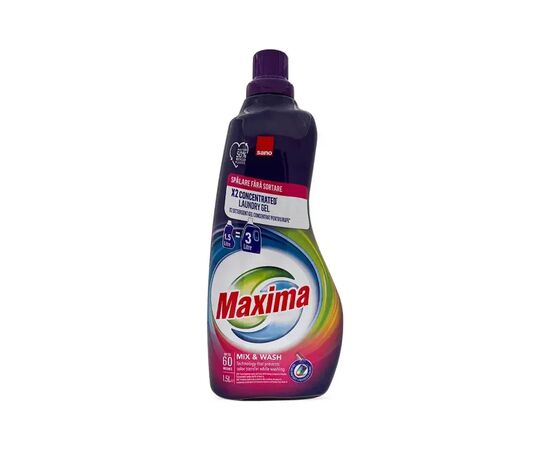 Гель для стирки Sano Maxima Mix & Wash Концентрированный 1.5 л (7290102992010)