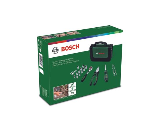 Набор инструментов Bosch 26шт (1.600.A02.BY2), изображение 4 Набор инструментов Bosch 26шт (1.600.A02.BY2), изображение 4