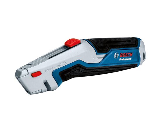 Нож монтажный Bosch строительный трапециевидный складной, корпус пластик, 253мм (1.600.A01.V3H), изображение 5 Нож монтажный Bosch строительный трапециевидный складной, корпус пластик, 253мм (1.600.A01.V3H), изображение 5