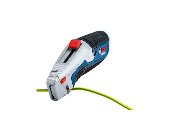 Нож монтажный Bosch строительный трапециевидный складной, корпус пластик, 253мм (1.600.A01.V3H), изображение 6 Нож монтажный Bosch строительный трапециевидный складной, корпус пластик, 253мм (1.600.A01.V3H), изображение 6