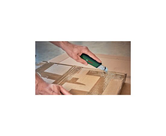 Нож монтажный Bosch сегментированное лезвие, корпус пластик, 195мм (1.600.A02.W7N), изображение 3 Нож монтажный Bosch сегментированное лезвие, корпус пластик, 195мм (1.600.A02.W7N), изображение 3