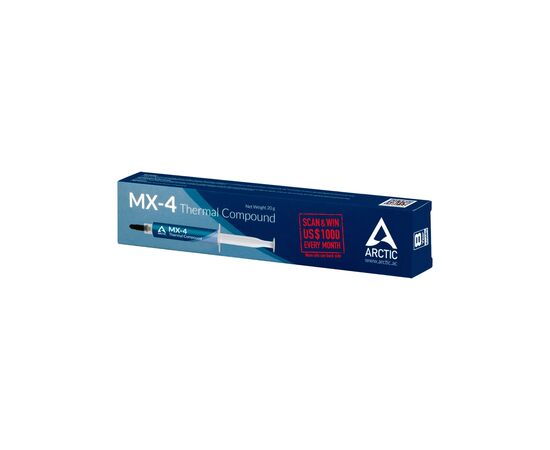 Термопаста Arctic MX-4 20г (ACTCP00001B), изображение 2 Термопаста Arctic MX-4 20г (ACTCP00001B), изображение 2