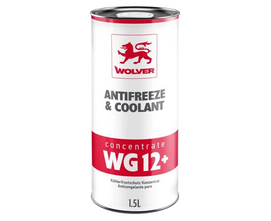Антифриз Wolver Концентрат WG12+ черв. 1,5л