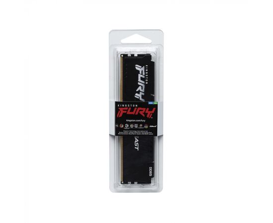 Модуль памяти для компьютера DDR5 16GB 5600 MHz Beast Black Kingston Fury (ex.HyperX) (KF556C40BB-16), изображение 5 Модуль памяти для компьютера DDR5 16GB 5600 MHz Beast Black Kingston Fury (ex.HyperX) (KF556C40BB-16), изображение 5
