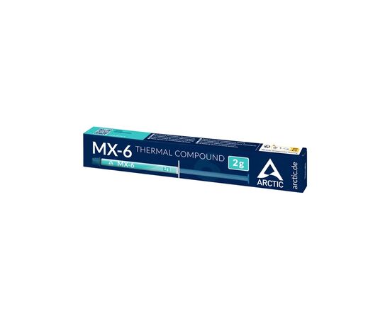 Термопаста Arctic MX-6. 2g (ACTCP00079A), изображение 2 Термопаста Arctic MX-6. 2g (ACTCP00079A), изображение 2