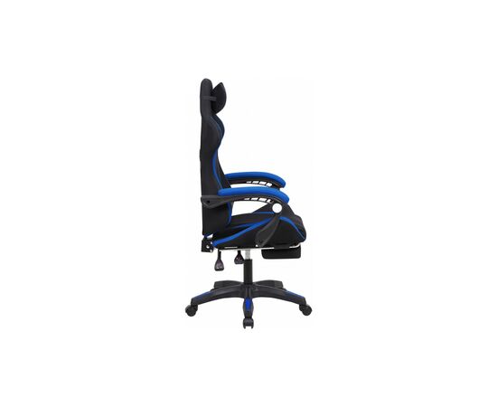 Кресло игровое GT Racer X-2324 Black/Blue (X-2324 Fabric Black/Blue), изображение 3 Кресло игровое GT Racer X-2324 Black/Blue (X-2324 Fabric Black/Blue), изображение 3