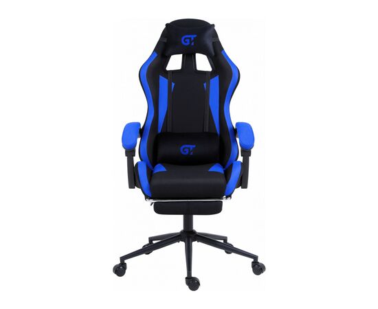 Кресло игровое GT Racer X-2324 Black/Blue (X-2324 Fabric Black/Blue)
