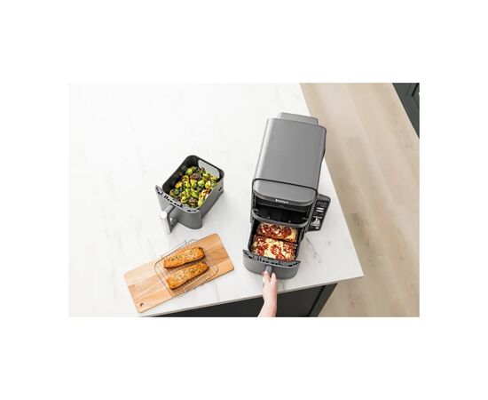 Мультипечь Ninja Double Stack XL 2-Level Air Fryer 9,5 л (SL400EU), изображение 12 Мультипечь Ninja Double Stack XL 2-Level Air Fryer 9,5 л (SL400EU), изображение 12