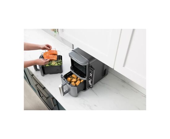 Мультипечь Ninja Double Stack XL 2-Level Air Fryer 9,5 л (SL400EU), изображение 9 Мультипечь Ninja Double Stack XL 2-Level Air Fryer 9,5 л (SL400EU), изображение 9