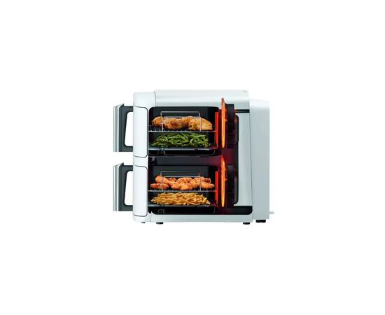 Мультипечь Ninja Double Stack XL 2-Level Air Fryer 9,5 л (SL400EUWH), изображение 7 Мультипечь Ninja Double Stack XL 2-Level Air Fryer 9,5 л (SL400EUWH), изображение 7