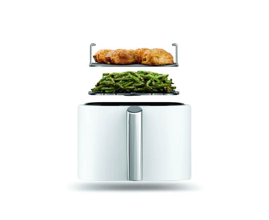 Мультипечь Ninja Double Stack XL 2-Level Air Fryer 9,5 л (SL400EUWH), изображение 8 Мультипечь Ninja Double Stack XL 2-Level Air Fryer 9,5 л (SL400EUWH), изображение 8
