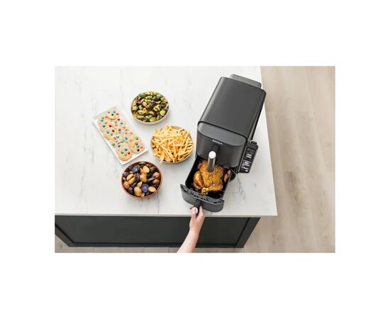 Мультипечь Ninja Double Stack XL 2-Level Hot Air Fryer 9,5 л with Smart Cook System (SL451EU), изображение 11 Мультипечь Ninja Double Stack XL 2-Level Hot Air Fryer 9,5 л with Smart Cook System (SL451EU), изображение 11