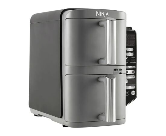 Мультипечь Ninja Double Stack XL 2-Level Hot Air Fryer 9,5 л with Smart Cook System (SL451EU), изображение 2 Мультипечь Ninja Double Stack XL 2-Level Hot Air Fryer 9,5 л with Smart Cook System (SL451EU), изображение 2