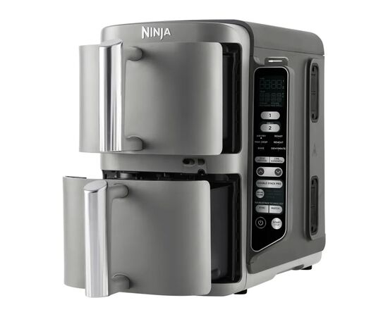Мультипечь Ninja Double Stack XL 2-Level Hot Air Fryer 9,5 л with Smart Cook System (SL451EU), изображение 4 Мультипечь Ninja Double Stack XL 2-Level Hot Air Fryer 9,5 л with Smart Cook System (SL451EU), изображение 4