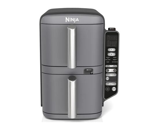 Мультипечь Ninja Double Stack XL 2-Level Hot Air Fryer 9,5 л with Smart Cook System (SL451EU), изображение 5 Мультипечь Ninja Double Stack XL 2-Level Hot Air Fryer 9,5 л with Smart Cook System (SL451EU), изображение 5