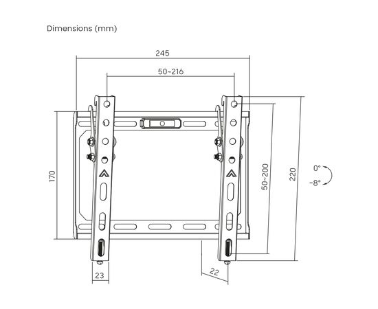 Кронштейн UniBracket BZ02-21, зображення 5 Кронштейн UniBracket BZ02-21, зображення 5