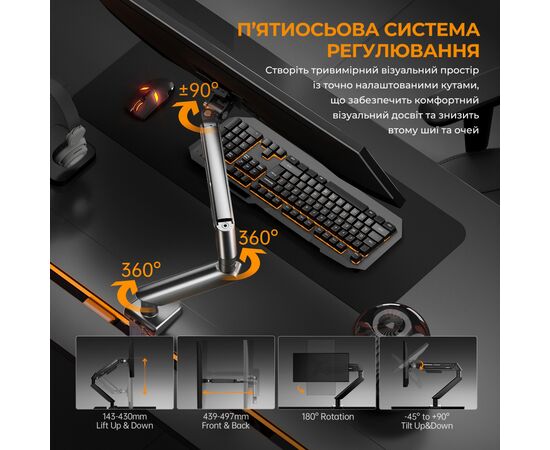 Кронштейн Anda Seat AD-W-A6D-1S-FW, изображение 10