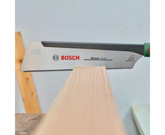 Ножівка Bosch по дереву Dozuki, 270мм, 17TPI, пластикове руків'я (1.600.A02.ZB7), зображення 2 Ножівка Bosch по дереву Dozuki, 270мм, 17TPI, пластикове руків'я (1.600.A02.ZB7), зображення 2