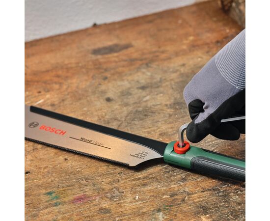 Ножівка Bosch по дереву Dozuki, 270мм, 17TPI, пластикове руків'я (1.600.A02.ZB7), зображення 3 Ножівка Bosch по дереву Dozuki, 270мм, 17TPI, пластикове руків'я (1.600.A02.ZB7), зображення 3