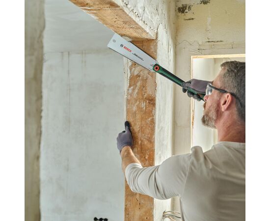 Ножівка Bosch по дереву Ryoba, 250мм, 17TPI, пластикове руків'я (1.600.A02.ZB5), зображення 2 Ножівка Bosch по дереву Ryoba, 250мм, 17TPI, пластикове руків'я (1.600.A02.ZB5), зображення 2