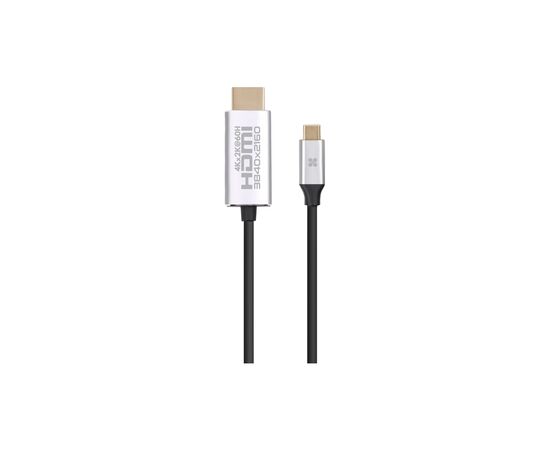 Кабель мультимедийный USB-C to HDMI hdlink-60h.grey Promate (hdlink-60h.grey) Кабель мультимедийный USB-C to HDMI hdlink-60h.grey Promate (hdlink-60h.grey)