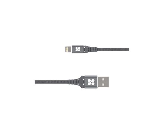 Дата кабель USB 2.0 AM to Lightning ervelink-i.grey Promate (nervelink-i.grey)