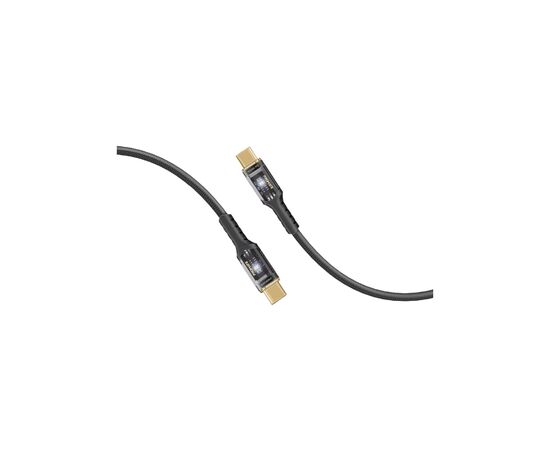 Дата кабель USB-C to USB-C lucidline-cc120.black Promate (lucidline-cc120.black)