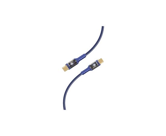 Дата кабель USB-C to USB-C lucidline-cc200.navy Promate (lucidline-cc200.navy)