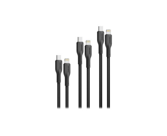 Дата кабель USB-C to Lightning cablekit-ci Promate (cablekit-ci)