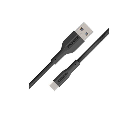Дата кабель USB 2.0 AM to Type-C xcord-ac.black Promate (xcord-ac.black)
