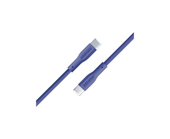 Дата кабель USB-C to USB-C xcord-cc.navy Promate (xcord-cc.navy)