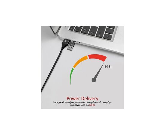 Дата кабель USB 2.0 AM to Lightning + Micro 5P + Type-C pentapower.black Promate (pentapower.black), изображение 4 Дата кабель USB 2.0 AM to Lightning + Micro 5P + Type-C pentapower.black Promate (pentapower.black), изображение 4