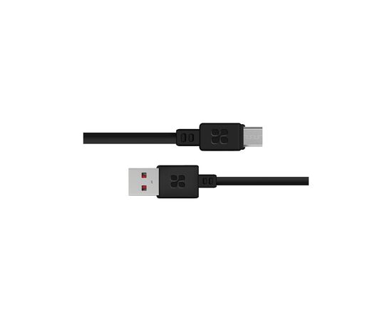Дата кабель USB 2.0 AM to Micro 5P microcord-1.black Promate (microcord-1.black)