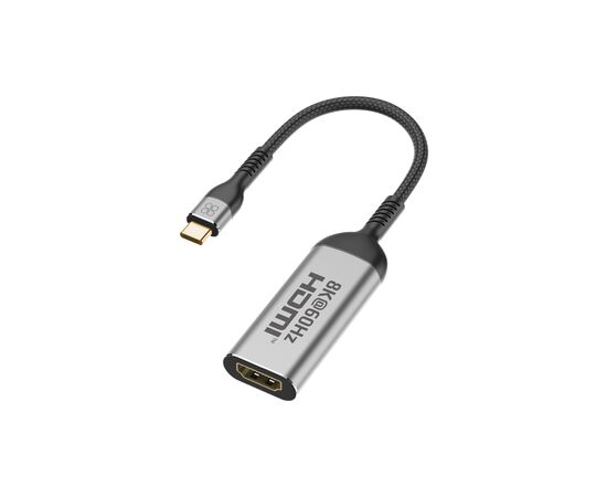 Дата кабель USB-C to HDMI medialink-8k.grey Promate (medialink-8k.grey)