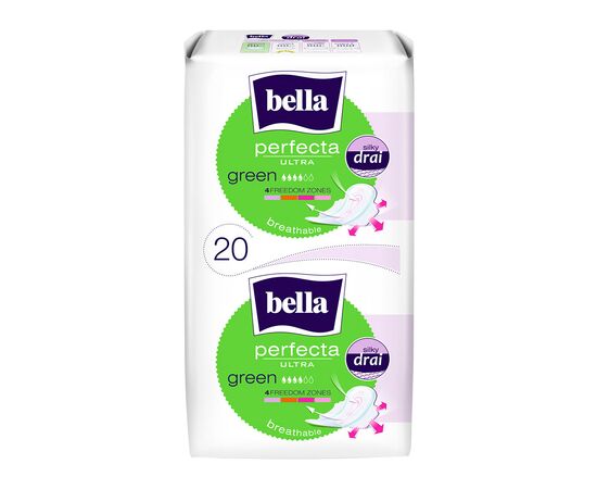 Гигиенические прокладки Bella Perfecta Ultra Green Drai 20 шт. (5900516306007)