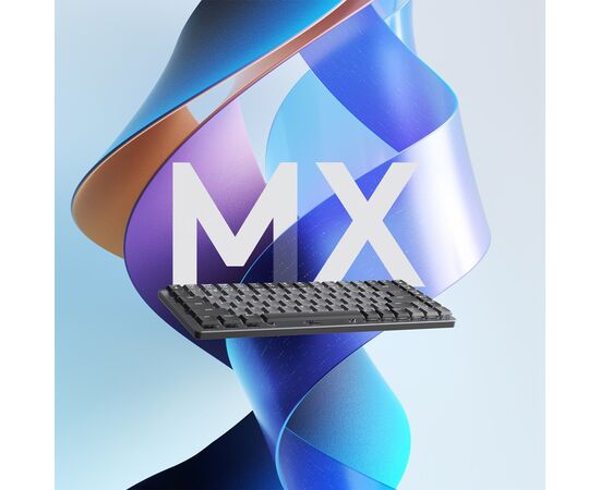 Клавиатура Logitech MX Mechanical Mini Illuminated UA Graphite (920-010782), изображение 8 Клавиатура Logitech MX Mechanical Mini Illuminated UA Graphite (920-010782), изображение 8
