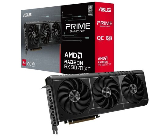 Видеокарта ASUS Radeon RX 9070 XT 16Gb PRIME OC (PRIME-RX9070XT-O16G), изображение 10 Видеокарта ASUS Radeon RX 9070 XT 16Gb PRIME OC (PRIME-RX9070XT-O16G), изображение 10