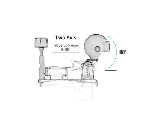 Подвес для дрона ATOMRC 3D printed Gimbal-Two axis (Gimbaltwo), изображение 3 Подвес для дрона ATOMRC 3D printed Gimbal-Two axis (Gimbaltwo), изображение 3