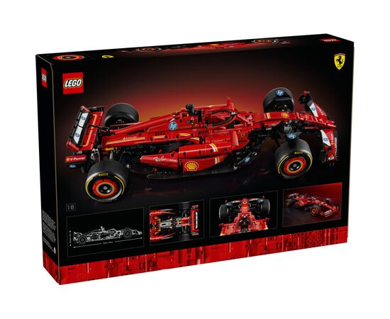 Конструктор LEGO Technic Автомобіль F1 Ferrari SF-24 (42207), зображення 8 Конструктор LEGO Technic Автомобіль F1 Ferrari SF-24 (42207), зображення 8