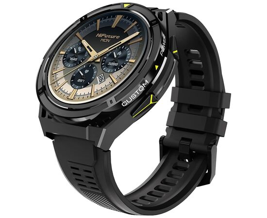 Смарт-часы HiFuture active black-yellow (active.black-yellow), изображение 2 Смарт-часы HiFuture active black-yellow (active.black-yellow), изображение 2
