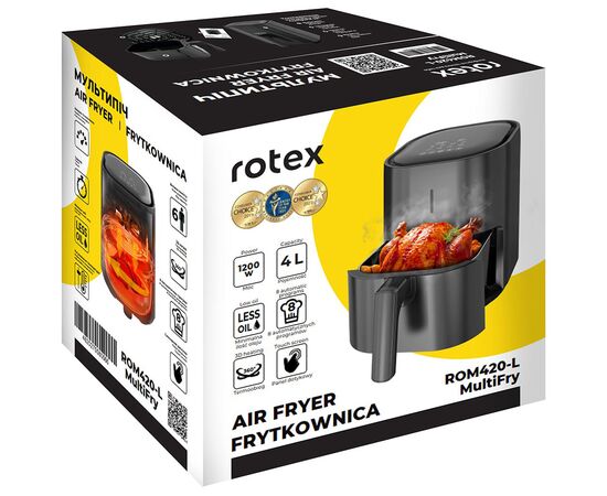 Мультипечь Rotex ROM420-L MultiFry, изображение 9 Мультипечь Rotex ROM420-L MultiFry, изображение 9