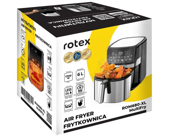 Мультипечь Rotex ROM680-XL MultiFry, изображение 9 Мультипечь Rotex ROM680-XL MultiFry, изображение 9