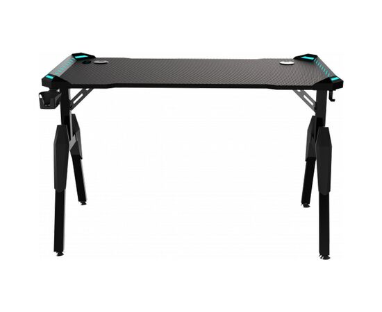 Компьютерный стол GT Racer GT Racer T-1244 (120x60x73) Black (T-1244 (120x60x73) Black), изображение 2 Компьютерный стол GT Racer GT Racer T-1244 (120x60x73) Black (T-1244 (120x60x73) Black), изображение 2