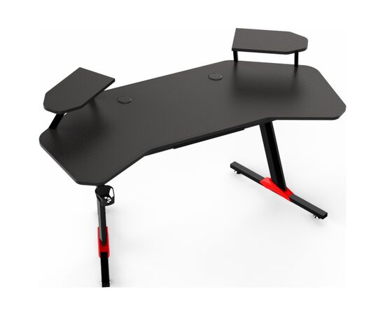 Компьютерный стол GT Racer GT Racer T-1246 (160x60x73) Black (T-1246 (160x60x73) Black), изображение 2 Компьютерный стол GT Racer GT Racer T-1246 (160x60x73) Black (T-1246 (160x60x73) Black), изображение 2