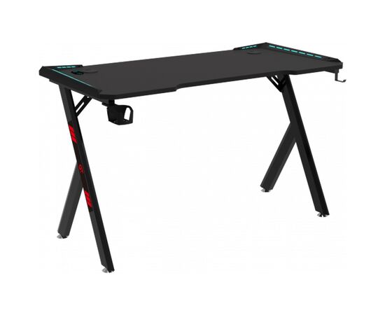 Компьютерный стол GT Racer GT Racer T-1249 (120x60x73) Black (T-1249 (120x60x73) Black), изображение 2 Компьютерный стол GT Racer GT Racer T-1249 (120x60x73) Black (T-1249 (120x60x73) Black), изображение 2
