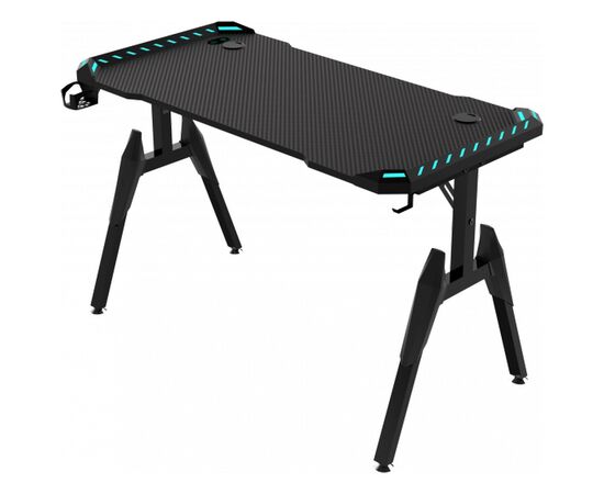 Комп'ютерний стіл GT Racer GT Racer T-1444 (140x60x73) Black (T-1444 (140x60x73) Black)