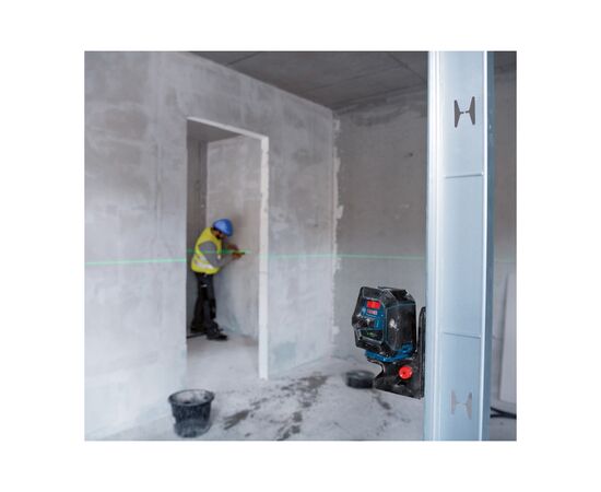 Лазерный нивелир Bosch GCL 2-50 G, до 15м, 0.3мм/м, з штативом BT 150, тримачем RM 10, чохол (0.601.066.M01), изображение 4 Лазерный нивелир Bosch GCL 2-50 G, до 15м, 0.3мм/м, з штативом BT 150, тримачем RM 10, чохол (0.601.066.M01), изображение 4